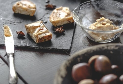 Paté vegatal con setas y castañas