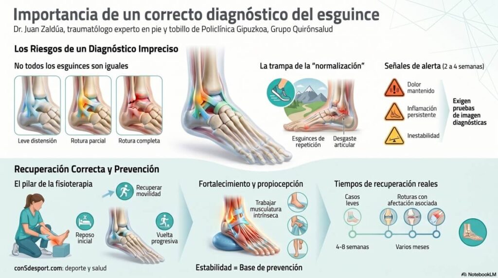 Con la llegada del buen tiempo y el auge de actividades deportivas al aire libre como las carreras populares, el trail running, la escalada, el senderismo o los deportes colectivos, aumenta la incidencia de lesiones.